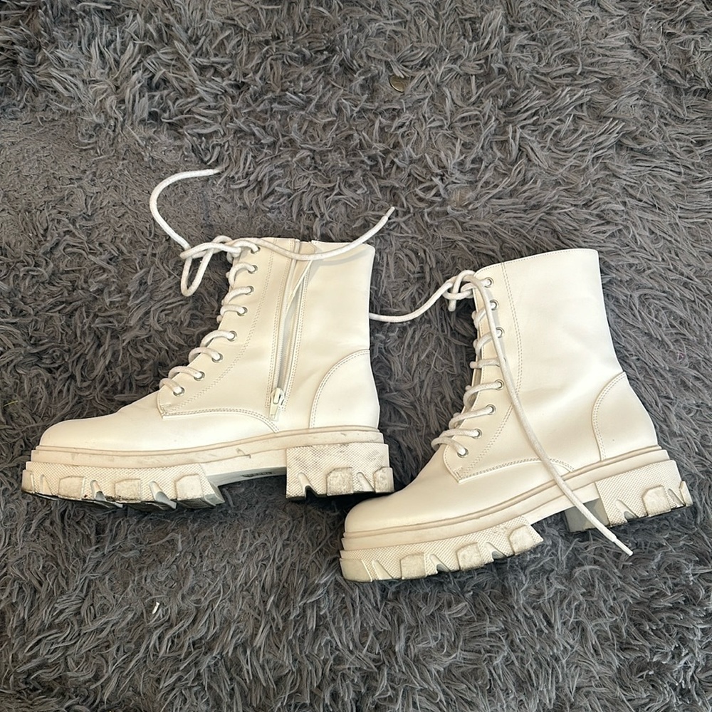 White boots